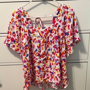 Vibrant Multicolor Women's Blouse